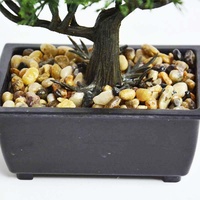 Arbre Bonsaï Artificiel, Plantes Vertes Artificielles de Luxe pour la Décoration de la Maison, du Bureau, de l'Hôtel, Aménagement Paysager Intérieur