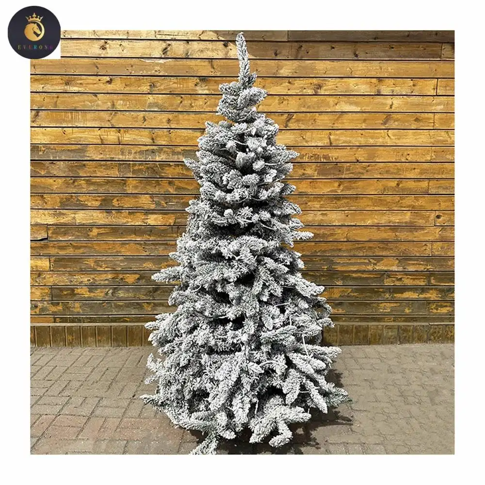 Chất Lượng Cao 5-10ft Đa-Phong Cách Xmas Tree PE PVC Nhân Tạo Cây Giáng Sinh Trang Trí Kỳ Nghỉ Cây Với LED Ánh Sáng
