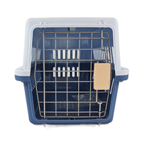Portable S M L taille voyage Cages de transport pour animaux de compagnie en plastique chien chat boîte de Transport Cages pour animaux de compagnie sac transporteur et caisses pour l'utilisation de l'espace de voiture