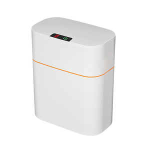 Poubelle à capteur intelligent pour la salle de bain à domicile Toilette électrique entièrement automatique murale dédiée avec couvercle Désodorisation Gap - Product Image 5