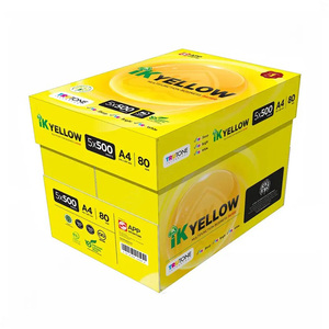 مزدوج A4 our 80gm/JK Coppie/IK PLUS/IK أصفر للبيع