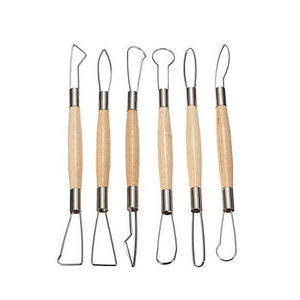 56Pcs + Nhà Máy Chuyên Nghiệp Giá Gỗ Gốm Công Cụ Đất Sét Thiết Lập Gốm Công Cụ Đất Sét Công Cụ - Product Image 4