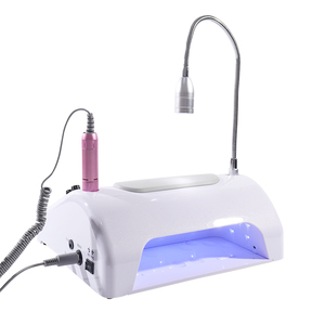 Machine à ongles professionnelle BQ 777 5 en 1, perceuse à ongles, table avec aspiration de poussière, lampe de table LED, lampe de perceuse à ongles UV LED - Product Image 4
