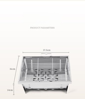 Table IGT pliable en aluminium portable à hauteur réglable pour camping en plein air