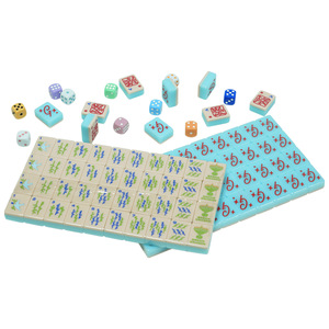 Customized Acrylic Mahjong Set Portable Travel Outdoor Game Universal Chess Card <b>Entertainment</b> Shenzhen Made - Product Image 5