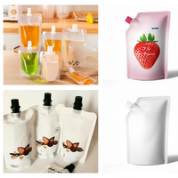 Machine de remplissage automatique de sauce tomate debout Machine de remplissage de poche de bec de liquide de jus de crème Machine de capsulage d'étanchéité