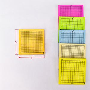 Estilo minimalista Ins <span class=keywords><strong>Graph</strong></span> Paper <span class=keywords><strong>Sticky</strong></span> <span class=keywords><strong>Notes</strong></span> Tamaño 3X3 pulgadas Papelería escolar Suministros de oficina - Product Image 2