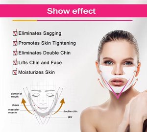 Parche Facial Reafirmante en V para Lifting, Adhesivo Moldeador de Mentón, Reduce la Papada, Herramienta de Cuidado de Belleza - Product Image 6
