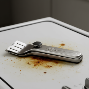 Metaltex Ceramic Hob Scraper Stainless Steel 6 Pack Kitchen Cleaning Tool - Product Image 3