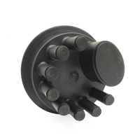 144 Fibras B IP68 1 ovale 8 Ports ronds Caja De Empalme Tipo Domo Mufla Fibra Optica