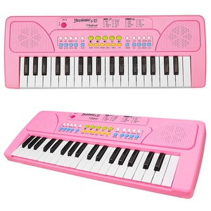 Kiểm Toán Nhà Máy Hot Bán Đàn Piano Cho Trẻ Em Toddler Người Mới Bắt Đầu Học Tập 37 Mini Kích Thước Phím Màu Hồng Bàn Phím Điện Tử Đầu Giáo Dục - Product Image 4