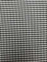 Tissu à carreaux élastique Thousand Birds Grid, doux et agréable au toucher, extensible, en polyester, coton et élasthanne, 260 GSM, MOQ 2M