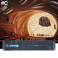 Amplificateur de puissance stéréo professionnel de haute qualité et économique pour les performances audio professionnelles et les spectacles de grande envergure, ainsi que l'utilisation en théâtre