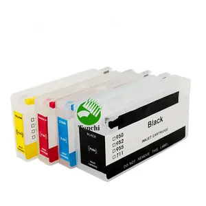 Premium Compatibel 953 953XL Kleur Inkt Cartridge Voor Hp Officejet Pro 7740 8210 8710 8715 8720 8725 Printer Inkjet Cartridge