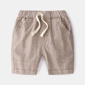 Shorts chino décontractés à carreaux pour garçons, style harem, vêtements de plage pour enfants, parmi les dix produits les plus vendus en Chine - Product Image 2