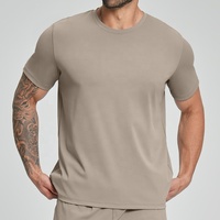 T-shirt respirant à séchage rapide pour homme, col rond, tee-shirt de sport pour entraînement, basketball, football, gym