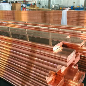 บัสบาร์ทองแดง C10200 ความนำไฟฟ้าสูง ทองแดงปราศจากออกซิเจน สำหรับอุปกรณ์ไฟฟ้ากำลังสูง - Product Image 1