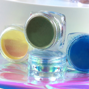 Nhãn hiệu riêng 8 màu sắc Tắc Kè Hoa bột Eyeshadow duy nhất ánh sáng lung linh long lanh sắc tố bóng mắt trang điểm - Product Image 1