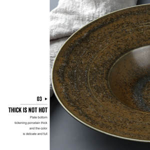 Platos de cerámica al por mayor, platos de porcelana para restaurante, platos de sopa y pasta para hotel, directo de fábrica, China - Product Image 4