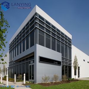 Almacén de Acero Prefabricado Multifuncional Moderno para Almacenamiento <span class=keywords><strong>Temporal</strong></span>, Taller, Supermercado - Product Image 1