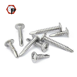 Campione gratuito M4.2 in acciaio <span class=keywords><strong>inox</strong></span> 304/316/410 a croce traslata capriata Wafer testa viti di auto perforazione - Product Image 6