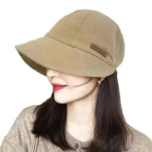 Topi Baseball bordir huruf Pria Wanita, topi olahraga luar ruangan perjalanan dewasa, topi matahari kasual kualitas tinggi Hip Hop jalanan untuk pria dan wanita