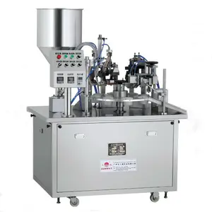 Cosmetic Factory Manual Packaging Tube Filling And Sealing Machine