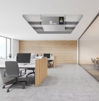 Système WiFi HRV/ERV 500CMH intelligent à montage au plafond, flexible, économie d'énergie, ventilation d'air frais, certifié CE UE pour la maison