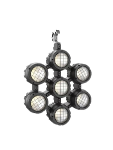 Projecteur de scène LED RGBALC 350W Slim Par IP65 à raccordement infini DMX <span class=keywords><strong>55</strong></span>, angle de faisceau, en aluminium moulé, CRI 92+, 1800-8500K - Product Image 5