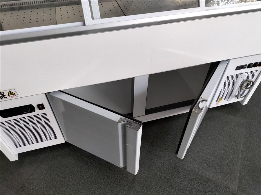 display freezer for meat