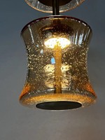 Lustre moderne de luxe en verre ambré, LED, garantie 3 ans, anti-éblouissement, pour salle à manger, hôtel, restaurant, décoratif