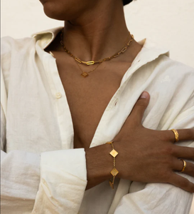 Inspire เครื่องประดับ สแตนเลส ส่วนบุคคลสร้อยข้อมือเบเลอริค Charm ออกแบบเครื่องประดับขายส่งโลโก้ที่กําหนดเองสร้อยข้อมือกันน้ํา - Product Image 2