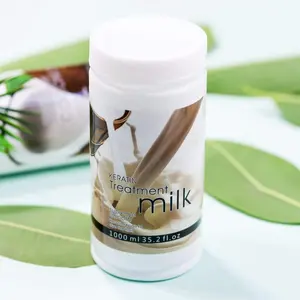 角蛋白头发面膜牛奶治疗1000毫升头发护理产品制造商