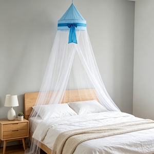 Zanzariera a baldacchino <span class=keywords><strong>per</strong></span> letto bambini - Tenda sospesa a forma di fiocco <span class=keywords><strong>per</strong></span> principesse, zanzariera decorativa anti-zanzare <span class=keywords><strong>per</strong></span> bambine e bambini - Product Image 3