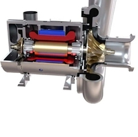 Ventilador de Levitación Magnética Greentech, Ahorro de Energía del 30%, Ventilador Turbo Maglev de Alta Velocidad, Sin Aceite, para Plantas de Tratamiento de Aguas Residuales