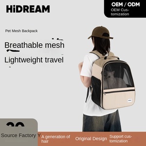 Mochila Ecológica HD de Gran Capacidad (10 kg) para Perros y Gatos, Diseño Moderno, Transportín de Nailon con Cierre de Cremallera para Aventuras al Aire Libre - Product Image 3