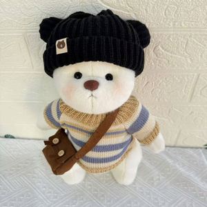 Vêtements personnalisés pour peluches de 30 cm : Robes, pulls, manteaux, mini-sweats à capuche mignons, ensembles de vêtements en gros pour ours en peluche et poupées animales - Product Image 6