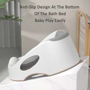 JXB grigio Tpe colla morbida Design ergonomico rete di <span class=keywords><strong>supporto</strong></span> <span class=keywords><strong>per</strong></span> il <span class=keywords><strong>bagnetto</strong></span> 6-12 mesi <span class=keywords><strong>neonato</strong></span> - Product Image 5