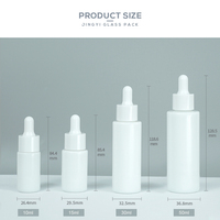Flacon compte-gouttes 10ml, 15ml, 20ml, 30ml, 50ml, 60ml, bouton-pression, vente en gros
