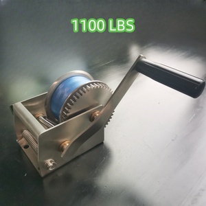 เครื่องกว้านมือเล็กแบบแมนนวลสามสปีดสำหรับงานหนัก316รถพ่วงเครื่องกว้านมือเล็กแบบพกพาทำจากสแตนเลส - Product Image 3