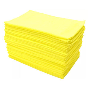 ผ้าไมโครไฟเบอร์แบบสี่เหลี่ยมจัตุรัสขนาด 16x16 นิ้ว 300gsm ผ้าทำความสะอาดแบบถักลายวาร์ป แพ็ค 36 ผืน สำหรับขัดเงาในครัวและงานดีเทลลิ่ง 300gsm - Product Image 3