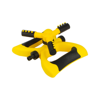 Arroseur de pelouse rotatif automatique à 360 degrés dispositif d'arrosage de jardin en plastique avec buse pour le refroidissement du toit pour les potagers