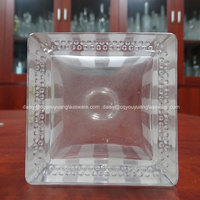 Diffuseur de parfum en verre de 200 ml, bouteille carrée rayée, bouteille d'huile aromatique