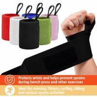 Bracelets de sport multi-usages en nylon/polyester/rayonne pour hommes et femmes - Prévention des entorses du poignet et protection pour les exercices de musculation