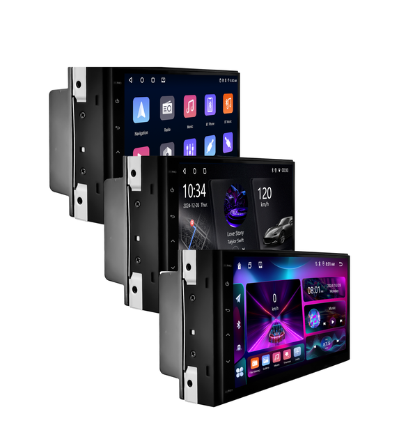 Ultra Slim Android 11 Screen 7 Inch Carplay Radio Android with CarPlayer Multimedia Player Car Audio for System