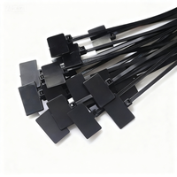 2.5*100mm Nylon Câble Étiquette Cravate Réseau Câble Marque Cravate Multi-fonctionnel Zip Câble Attaches Marqueur avec Beaucoup de Couleurs