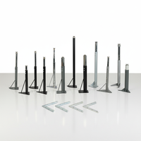 Pieds de table pliables en métal RoHS, réglables, pour bureau, école, café, salle à manger, pieds de table en métal flexibles