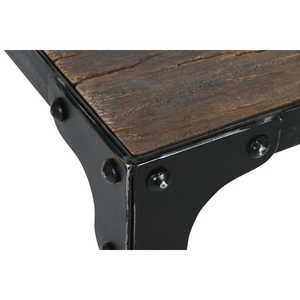 Juego de 2 Mesas Auxiliares de Madera Reciclada 48X36X45 - Product Image 2