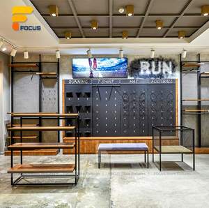 Exhibidores de Ropa para Tienda de Ropa Masculina, Diseño Interior Personalizado, Exhibidores de <span class=keywords><strong>Jeans</strong></span> - Product Image 6