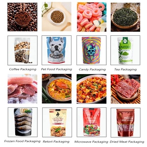 Impresión halográfica personalizada grande 5Kg 10Kg Zip Lock Ziplock Zipper Foil Mylar Bag para Creatin Whey Protein Powder - Product Image 4